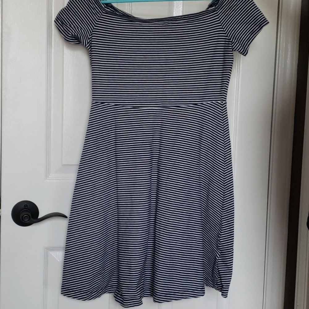 Old Navy Fit and Flare Off the Shoulder Dress